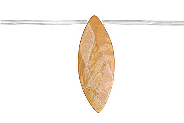 Wood Jasper Beads - Faceted Marquise - 15x40mm - 16-inch - unbranded beads for jewelry making