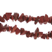 Red Jasper Beads - Chips - 5x7mm - 36-inch - unbranded beads for jewelry making