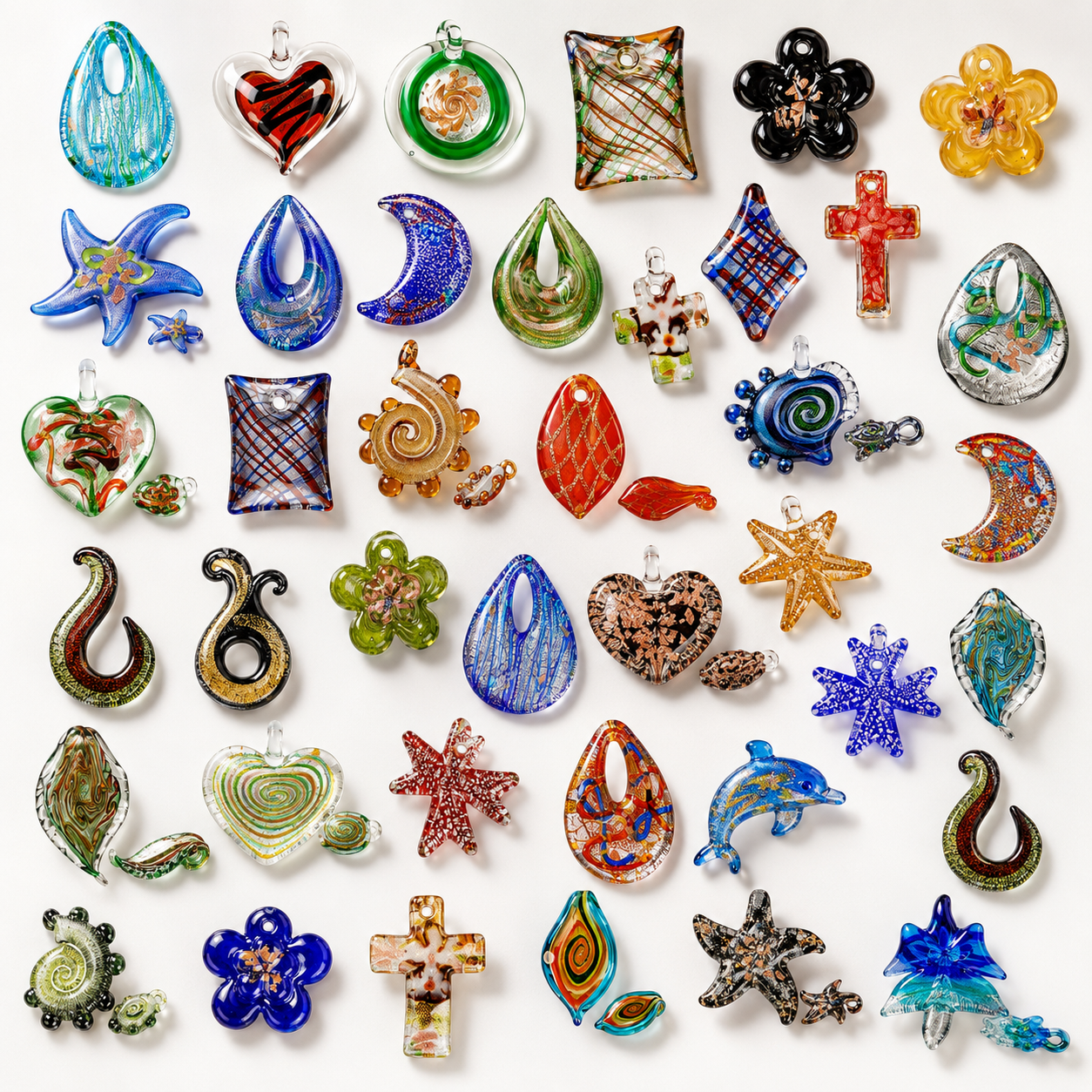 Lampwork Pendants