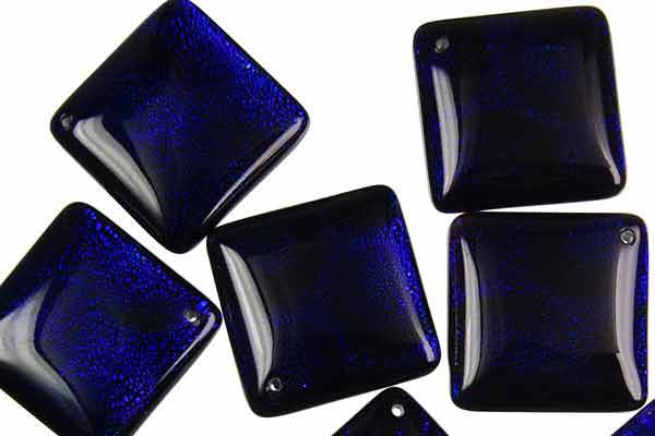 Dichroic Lampwork Glass Pendants: Oval & Coin & More - 120 Styles