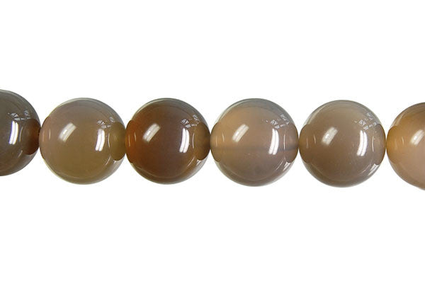 Black Onyx Beads - Round (Transparent) - 16mm - 16-inch - unbranded beads for jewelry making