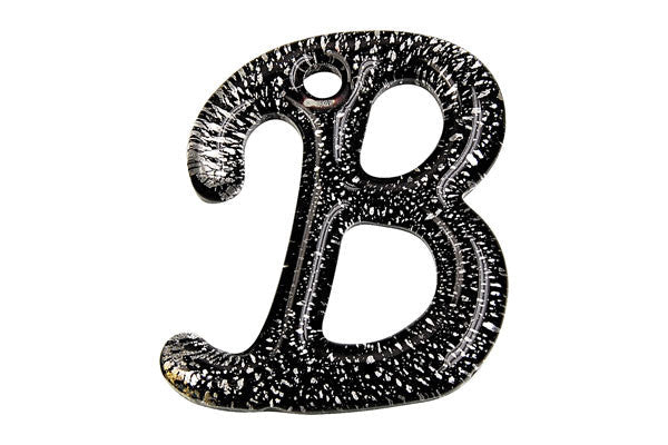 Lampwork Art Glass Alphabet Pendants - 16 Styles