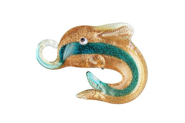 Lampwork Art Glass Dolphin Pendants - 17 Styles