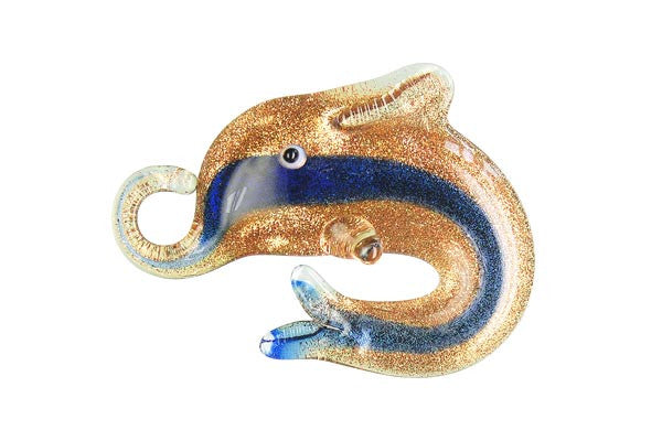 Lampwork Art Glass Dolphin Pendants - 17 Styles