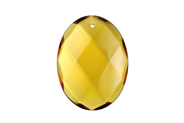 Color Quartz Glass Pendants: Flat Oval, Briolette & Rose & More - 13 Styles