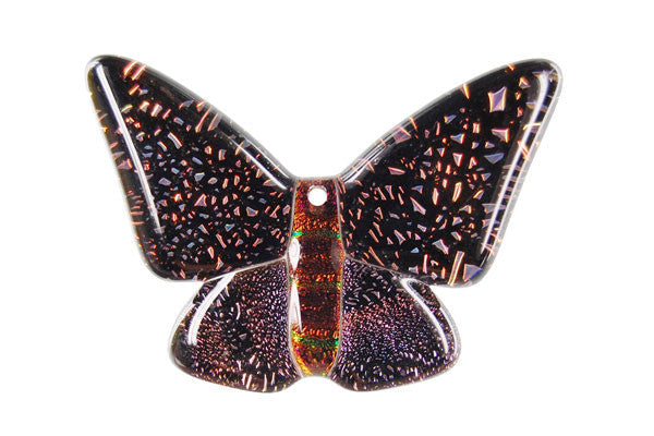 Dichroic Lampwork Glass Pendants: Oval & Coin & More - 120 Styles