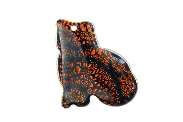 Dichroic Lampwork Glass Pendants: Oval & Coin & More - 120 Styles
