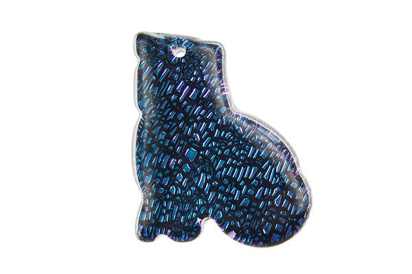Dichroic Lampwork Glass Pendants: Oval & Coin & More - 120 Styles