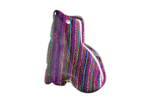 Dichroic Lampwork Glass Pendants: Oval & Coin & More - 120 Styles