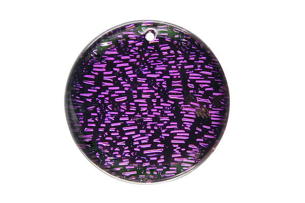 Dichroic Lampwork Glass Pendants: Oval & Coin & More - 120 Styles