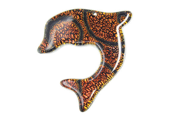 Dichroic Lampwork Glass Pendants: Oval & Coin & More - 120 Styles