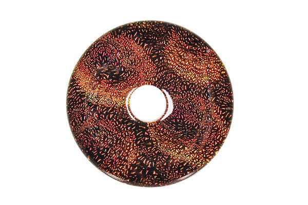 Dichroic Lampwork Glass Pendants: Oval & Coin & More - 120 Styles
