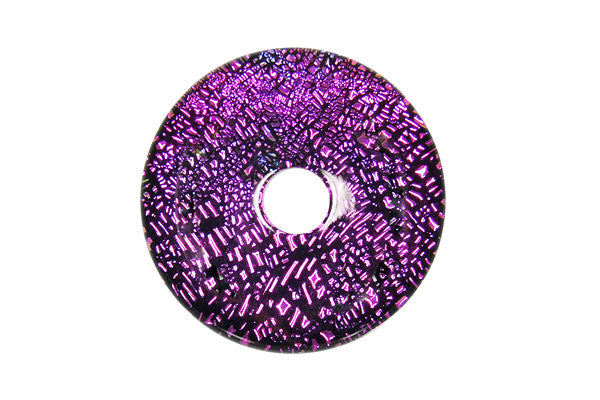 Dichroic Lampwork Glass Pendants: Oval & Coin & More - 120 Styles