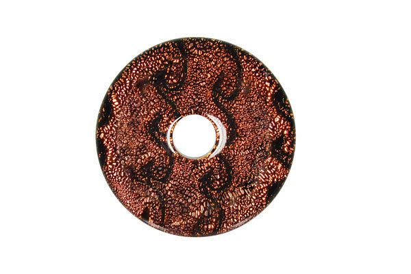 Dichroic Lampwork Glass Pendants: Oval & Coin & More - 120 Styles