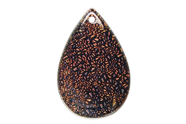 Dichroic Lampwork Glass Pendants: Oval & Coin & More - 120 Styles