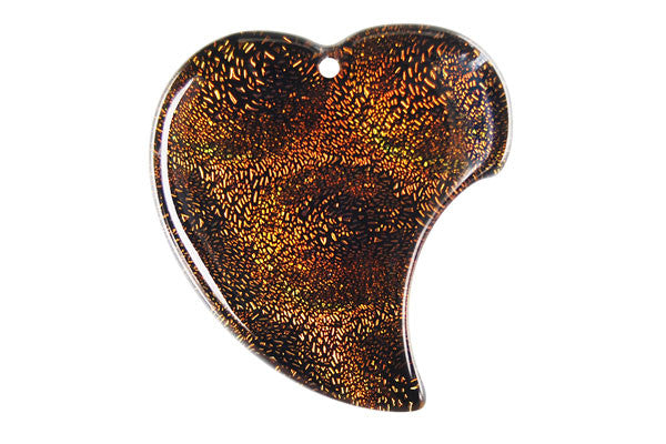 Dichroic Lampwork Glass Pendants: Oval & Coin & More - 120 Styles