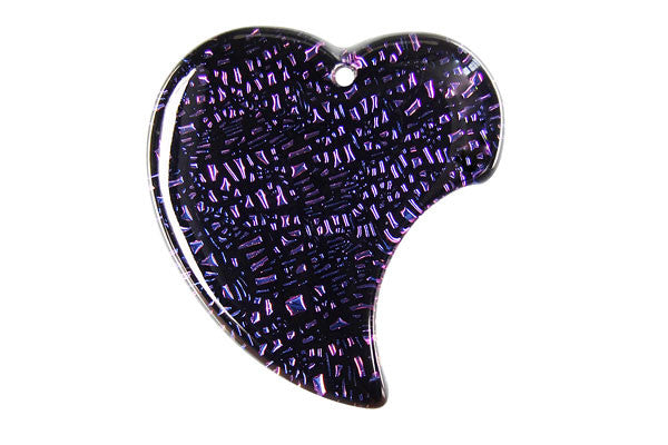 Dichroic Lampwork Glass Pendants: Oval & Coin & More - 120 Styles