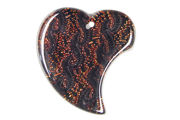 Dichroic Lampwork Glass Pendants: Oval & Coin & More - 120 Styles