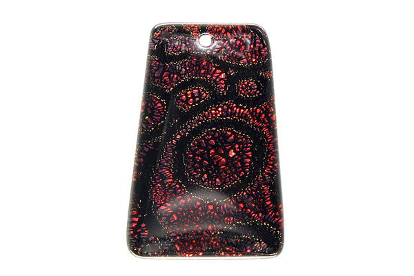 Dichroic Lampwork Glass Pendants: Oval & Coin & More - 120 Styles
