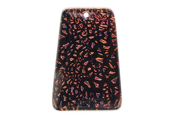 Dichroic Lampwork Glass Pendants: Oval & Coin & More - 120 Styles