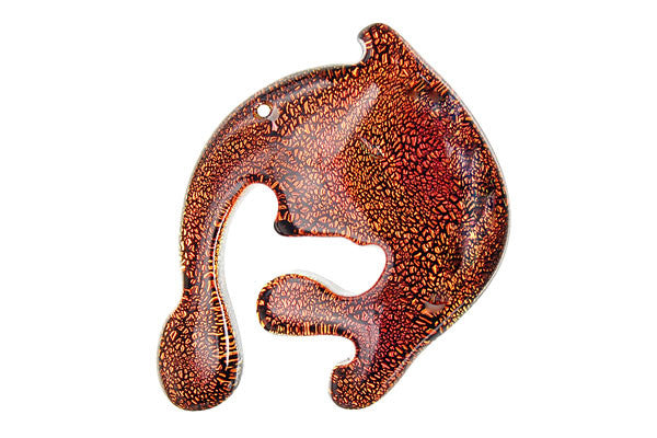 Dichroic Lampwork Glass Pendants: Oval & Coin & More - 120 Styles