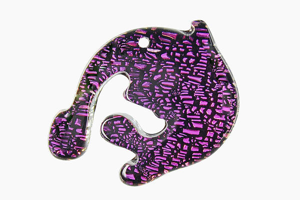 Dichroic Lampwork Glass Pendants: Oval & Coin & More - 120 Styles