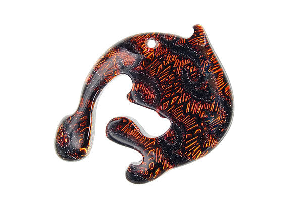 Dichroic Lampwork Glass Pendants: Oval & Coin & More - 120 Styles