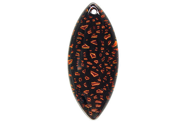 Dichroic Lampwork Glass Pendants: Oval & Coin & More - 120 Styles