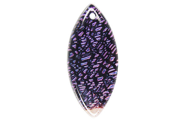 Dichroic Lampwork Glass Pendants: Oval & Coin & More - 120 Styles