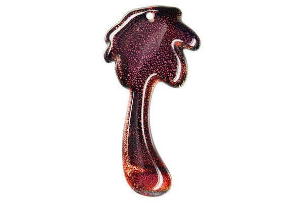 Dichroic Lampwork Glass Pendants: Oval & Coin & More - 120 Styles