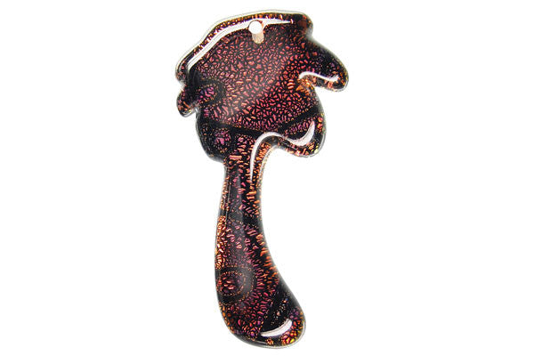 Dichroic Lampwork Glass Pendants: Oval & Coin & More - 120 Styles