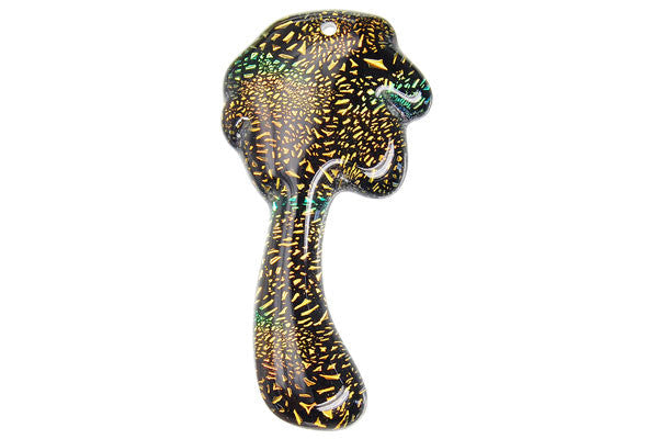 Dichroic Lampwork Glass Pendants: Oval & Coin & More - 120 Styles