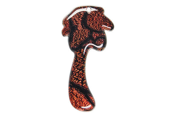 Dichroic Lampwork Glass Pendants: Oval & Coin & More - 120 Styles