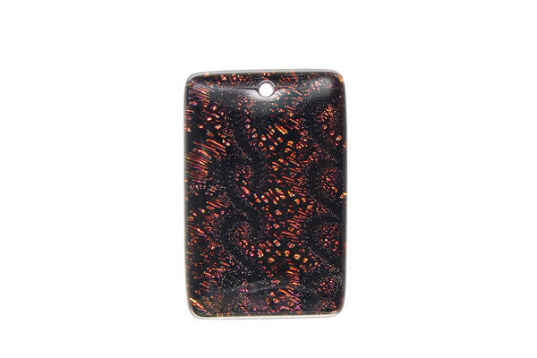Dichroic Lampwork Glass Pendants: Oval & Coin & More - 120 Styles