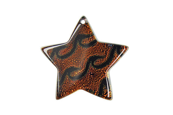 Dichroic Lampwork Glass Pendants: Oval & Coin & More - 120 Styles