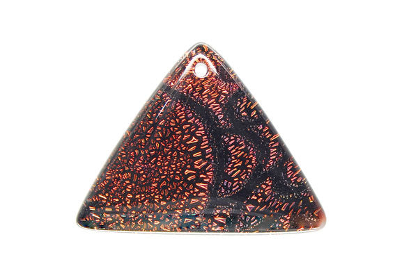 Dichroic Lampwork Glass Pendants: Oval & Coin & More - 120 Styles