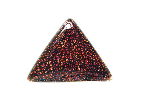 Dichroic Lampwork Glass Pendants: Oval & Coin & More - 120 Styles