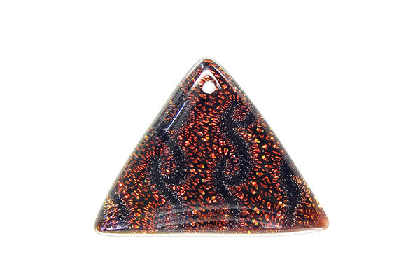 Dichroic Lampwork Glass Pendants: Oval & Coin & More - 120 Styles