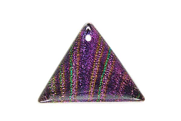 Dichroic Lampwork Glass Pendants: Oval & Coin & More - 120 Styles