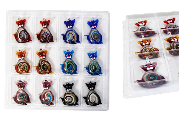 Lampwork Art Glass Value Pack & Mixed Shape Pendants - 43 Styles