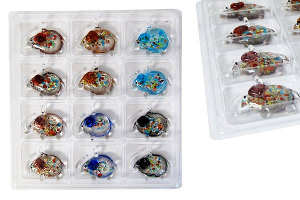 Lampwork Art Glass Value Pack & Mixed Shape Pendants - 43 Styles