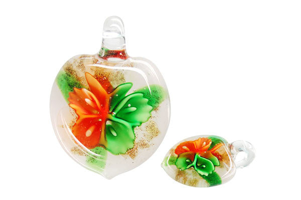 Lampwork Art Glass Butterfly Pendants - 19 Styles