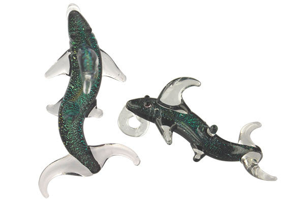 Dichroic Lampwork Glass Pendants: Oval & Coin & More - 120 Styles