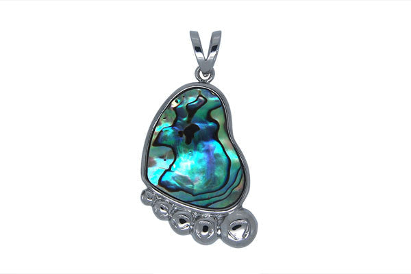 Abalone Foot - 28x45mm - Piece - unbranded Abalone Shell pendant for jewelry making