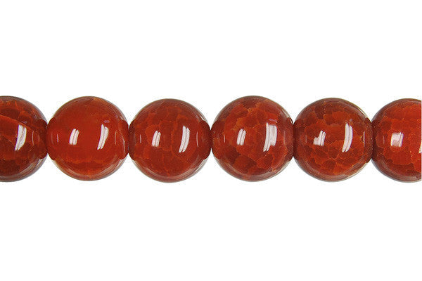 Dragon Vein Agate Beads - Round - 16mm - 15-16-inch - unbranded beads for jewelry making