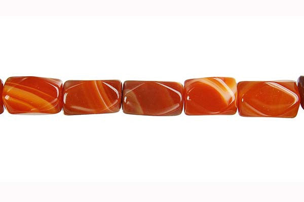 Sardonyx Beads - (Red Faceted Nugget Beads - 10-17mm - 14-15-inch - unbranded beads for jewelry making
