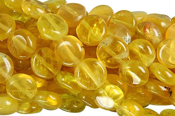 Yellow Opal Beads - Coin (Dark) - 8x8mm - 16-inch - unbranded beads for jewelry making