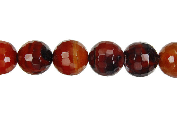 Zebra Onyx Beads - Faceted Round - 16mm - 16-inch - unbranded beads for jewelry making
