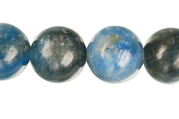 Kyanite Beads - Round - 16mm - 16-inch - unbranded beads for jewelry making