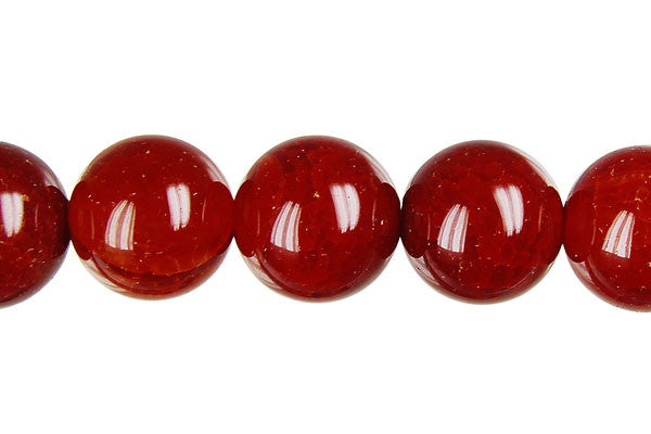 Dragon Vein Agate Beads - Round - 14mm - 14-15-inch - unbranded beads for jewelry making